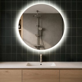 Okrągłe Lustro Łazienkowe Podświetlane LED82