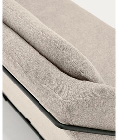 Beżowa sofa 128 cm Brida – Kave Home