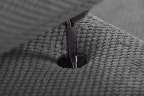 Narożnik z funkcją spania sprężyny faliste TORRE lewy Szary