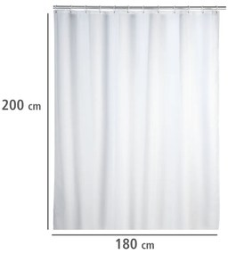Zasłona prysznicowa, tekstylna, 180x200 cm, WENKO