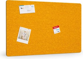 Tablica akustyczna 120x80 cm, zaokrąglone rogi, pomarańczowa