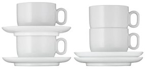 Białe porcelanowe filiżanki do cappuccino zestaw 2 szt. 160 ml Barista – WMF