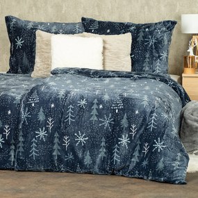 4Home Pościel mikroflanela Silent night, 160 x 200 cm, 70 x 80 cm