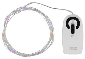 Girlanda świetlna liczba żarówek 40 szt. długość 390 cm Knirke multi – Sirius