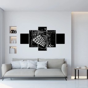 Obraz - Rysunek w stylu Banksy (125x70 cm)