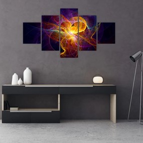 Abstrakcyjny obraz (125x70 cm)