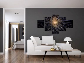 Obraz fajerwerków (125x70 cm)