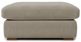 Kremowy sztruksowy podnóżek Comfy – Scandic