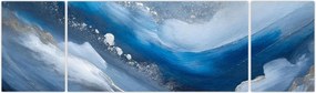 Obraz - Abstrakcja oceanu (170x50 cm)