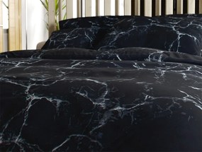 PrzytulneMieszkanie.pl PrzytulneMieszkanie.pl Pościel z mikrofibry TEMPESTA czarna Rozmiar pościeli: 70 x 90 cm | 140 x 200 cm