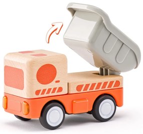 Woody Auto ładowarka z dźwiękami i światłem, kołozamachowe