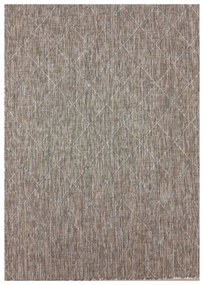 Dywan zewnętrzny Zagora Romby beżowy 120 cm x 170 cm