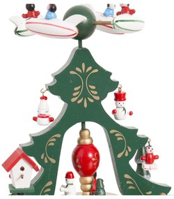 Drewniana figurka grająca (wysokość 24 cm) Christmas Tree – Casa Selección