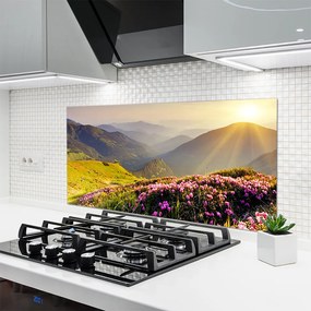 Panel Szklany Panorama Górskiej Hali