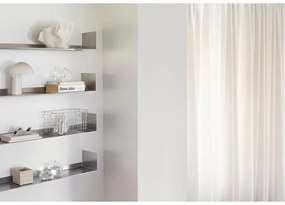 Stalowa półka w kolorze matowego srebra 80,5 cm Float – Mette Ditmer Denmark