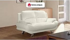 Kanapa 2-osobowa z mikrofibry MUSKO - Model dwukolorowy: szaro-czarny.