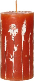 Świeca Giulia 13cm orange
