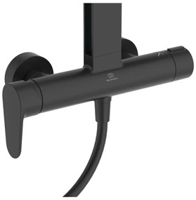 Metalowy zestaw prysznicowy w kolorze matowej czerni 111 cm ALU+ – Ideal Standard