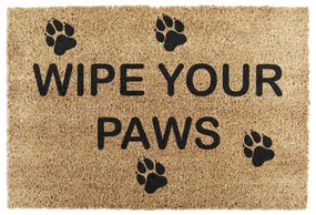 Wycieraczka z włókna kokosowego 40x60 cm Wipe Your Paws – Artsy Doormats