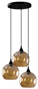 Lampa wisząca Gold - 021, złota-czarna