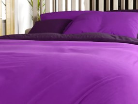 PrzytulneMieszkanie.pl PrzytulneMieszkanie.pl Bawełniana pościel VIOLETTA fioletowa Rozmiar pościeli: 70 x 90 cm | 140 x 200 cm