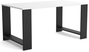 Stolik kawowy Ława Stół 90 cm MORI Czarny/Biały