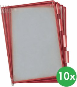 Oddzielne tabele Tarifold A4, czerwony
