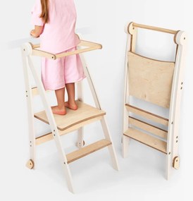 Nieoceniona pomoc dla dziecka: wielofunkcyjny składany taboret