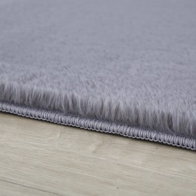 Dywan pluszowy Pouffy szary 200 cm x 290cm