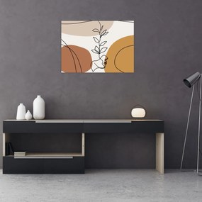 Obraz - Kształty Boho (70x50 cm)