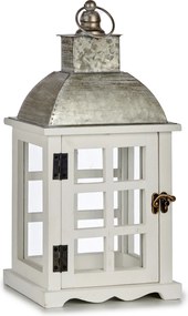 Lampion drewniany MIRO, 39 cm