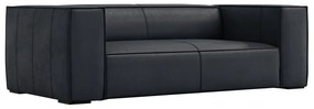 Ciemnoniebieska skórzana sofa 212 cm Madame – Windsor &amp; Co Sofas