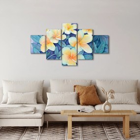 Obraz - Tropikalne krzewy (125x70 cm)