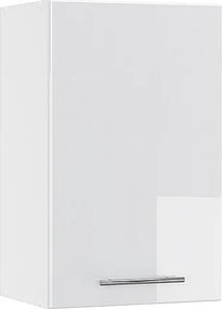 Szafka ścienna biały wysoki połysk 45x34.1x72 fame-line