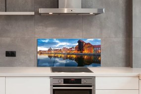 Panel nad Blat Kuchenny Gdańskie Kamienice nad Rzeką