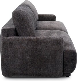 Sofa z Funkcją Spania SELORIA Ciemnoszara Nowoczesna