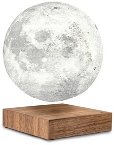 Brązowa lampa stołowa LED (wysokość 14 cm) Moon – Gingko