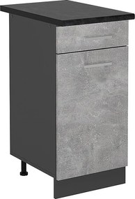 Szafka dolna do kuchni beton 40x60x81.6 r-line