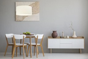 Lampa wisząca NATURAL CREAM 60 kremowa BPS KONCEPT