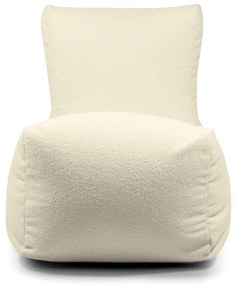 Kremowy worek do siedzenia z materiału bouclé Seat Lounge – SLOWDOWN