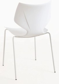 Zestaw 4 Krzese Plecy