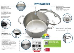 Elo 42505 5-częściowy zestaw garnków ze stalinierdzewnej Top Collection
