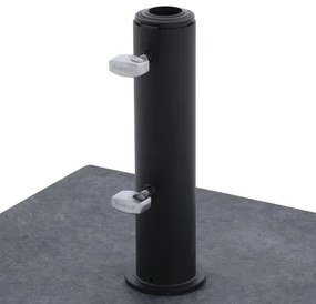 Mobilny stojak granitowy KNIRPS 50 kg czarny