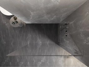Mexen Lunar L ścianka prysznicowa Walk-in prawa 50 x 200 cm, transparent 8 mm, chrom - 830L-050-000-01-00-P