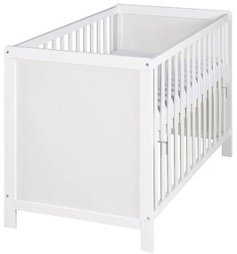 Białe łóżeczko dostawne 60x120 cm Hamburg – Roba