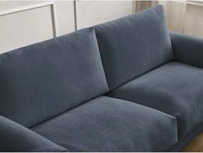 Ciemnoniebieska sofa do spania/rozkładana 220 cm Cocoone – Bobochic Paris