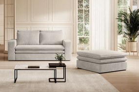 Pufa tapicerowana TILIA soft modern contemporary nowoczesna