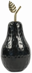 Aluminiowa dekoracja APPLE AND PEAR czarna - więcej wariantów Kolor: Jabłko
