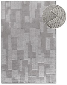 Szary wełniany dywan tkany ręcznie 120x170 cm Wilhelmine – Villeroy&Boch
