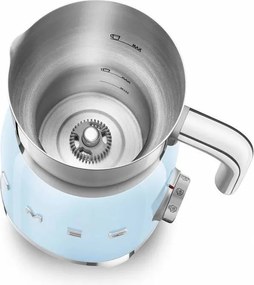 Jasnoniebieski spieniacz do mleka 50's Retro Style – SMEG
